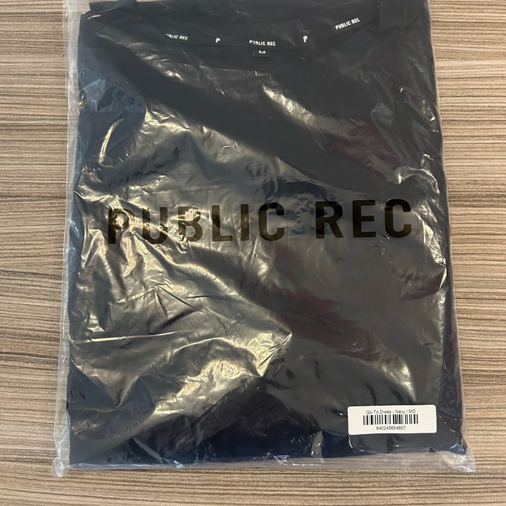 Public rec woman summer dress black size M